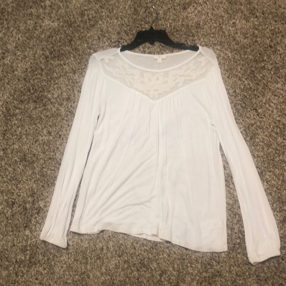 Charming Charlie White Blouse
